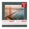 Dark Grey Suede Mat Board for 17x17 Frames - Fits 13x13 Photos
